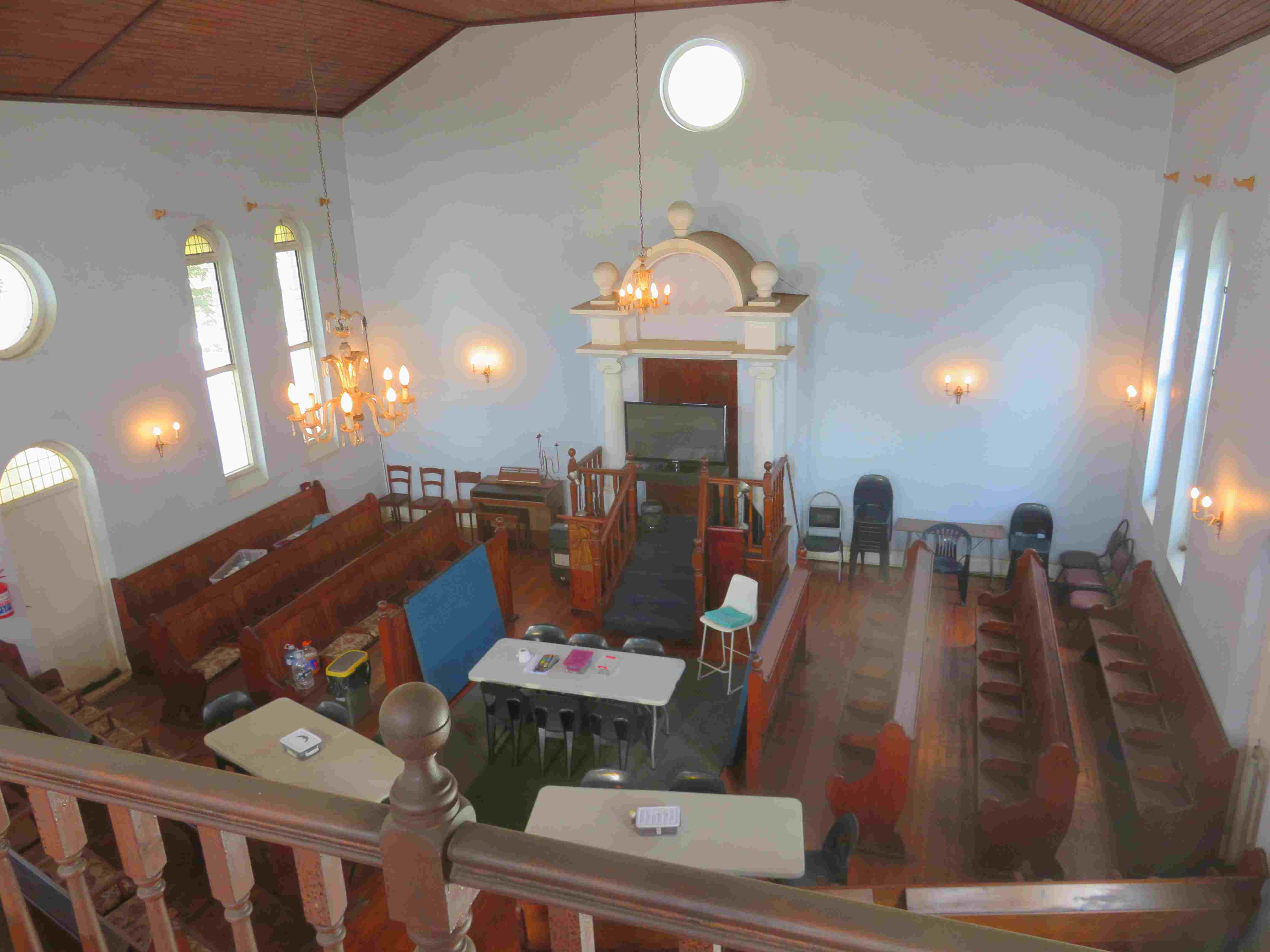 Parys synagogue inside